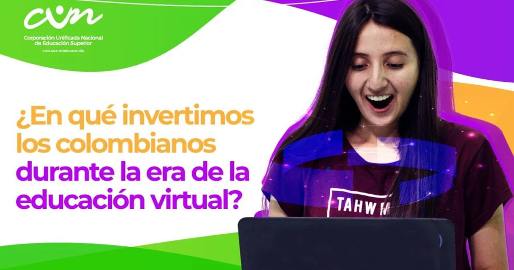 articulo que habla sobre la educación virtual en los Colombianos 