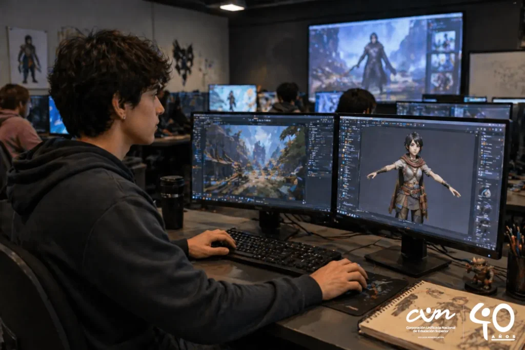 Especialización en diseño y desarrollo de videojuegos CUN