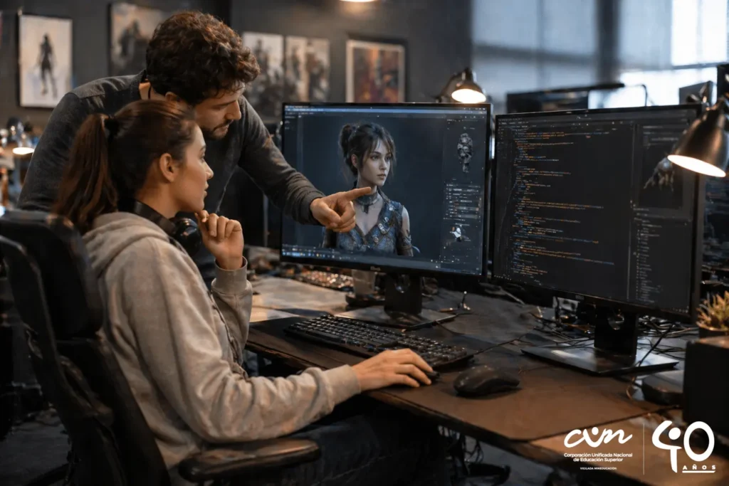 Estudia especialización en diseño y desarrollo de videojuegos
