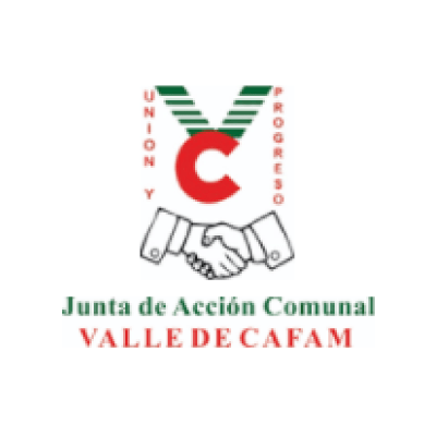 6. Logo Junta de Acción Comunal del Barrio Valle de Cafam localidad 05, Usme