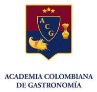 logo academia colombiana de gastronomía